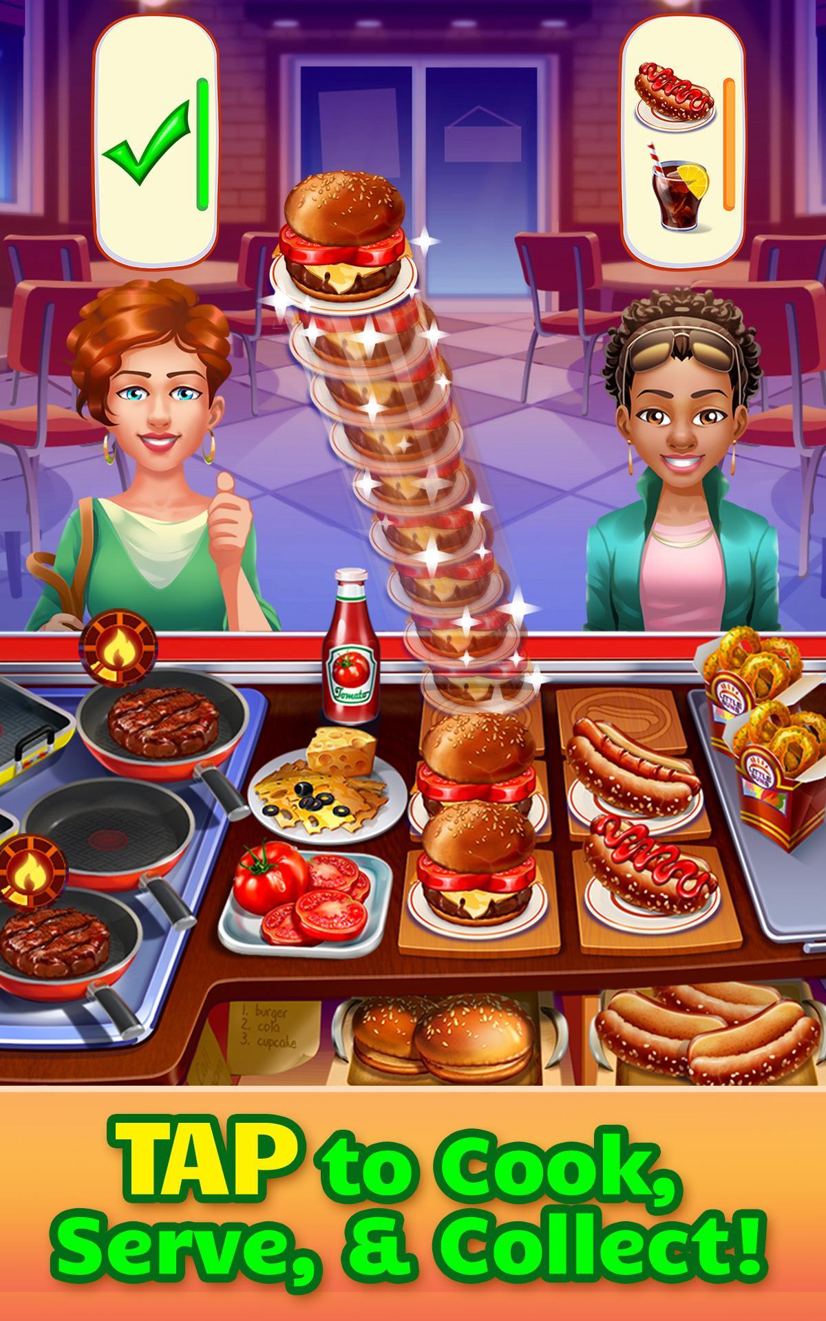 app similar to cooking fever girl with story